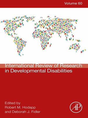 cover image of International Review Research in Developmental Disabilities